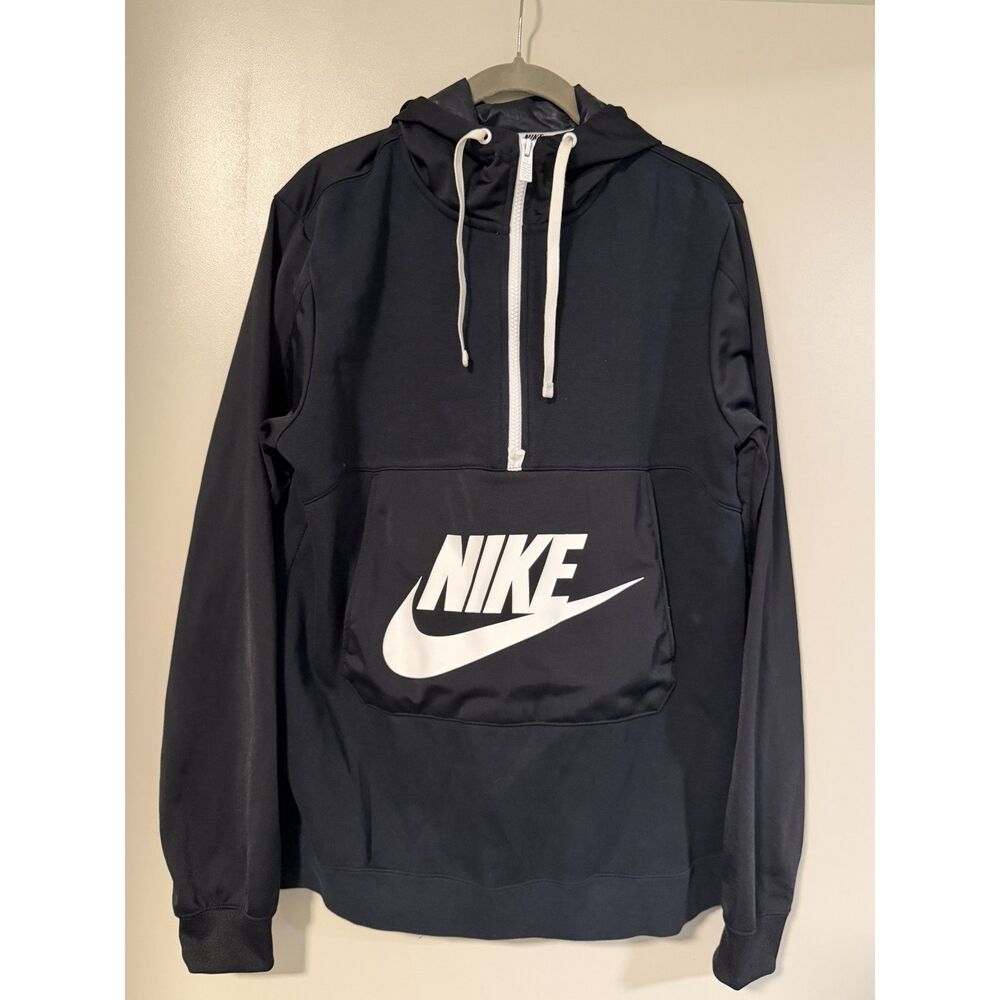 Nike Half-Zip Pullover Hoodie Medium Mens